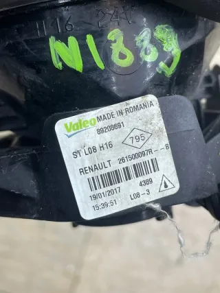 89208691 Фара противотуманная правая Renault Clio 4 Арт e12257908, вид 2