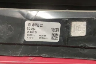 31214964 Фонарь задний левый Volvo V60 1 Арт e12257326, вид 3