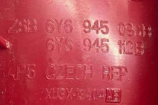 6Y6945112B Фонарь задний правый Skoda Fabia 1 Арт e12256587, вид 2