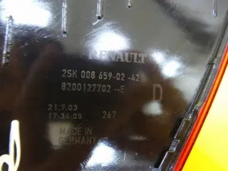 8200127702 Фонарь задний правый Renault Scenic 2 Арт e12256406, вид 5