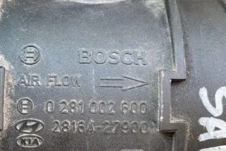 0281002600 Расходомер воздуха Hyundai Santa FE 2 (CM) Арт e12251477, вид 2