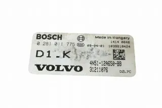 4N5112A650BB Блок управления двигателем Volvo S40 2 Арт e12245869, вид 3