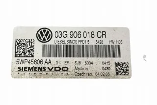 03G906018CR Блок управления двигателем Volkswagen Passat B6 Арт e12245617, вид 5