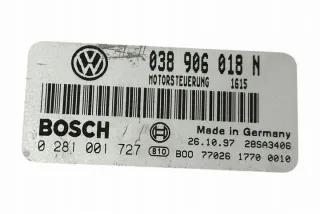 038906018N Блок управления двигателем Volkswagen Passat B7 Арт e12245561, вид 1