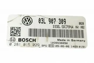 03L907309 Блок управления двигателем Volkswagen Golf 5 Арт e12245341, вид 3