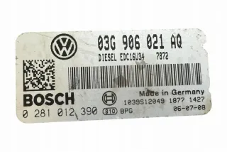 03G906021AQ Блок управления двигателем Volkswagen Caddy 4 Арт e12245054, вид 4