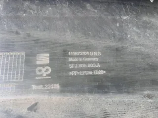 5FJ807221 5FJ807221D Бампер передний Seat Tarraco Арт e12244864, вид 8