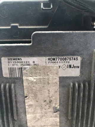 S115300121B 7700875745 Блок управления двигателем Renault Scenic 1 Арт e12244489, вид 4