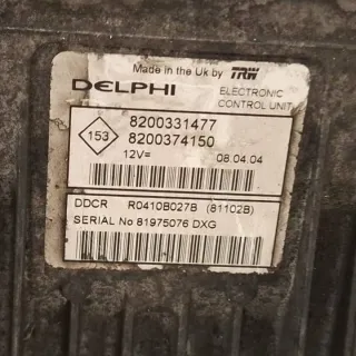 8200331477 Блок управления двигателем Renault Clio 2 Арт e12244254, вид 5
