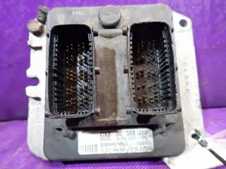 90569370 Блок управления двигателем Opel Vectra B Арт e12243879, вид 2