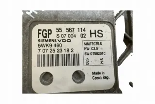 5WK9460 Блок управления двигателем Opel Astra H Арт e12243559, вид 4
