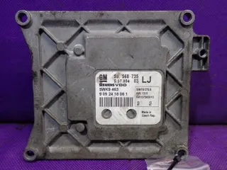 55568735 Блок управления двигателем Opel Astra H Арт e12243554, вид 2