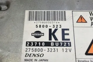 23710BU721 Блок управления двигателем Nissan Almera N16 Арт e12243266, вид 4
