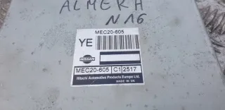MEC20-605 mec20-605 Блок управления двигателем Nissan Almera N16 Арт e12243265, вид 2