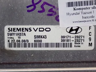 39171-23271 3917123271 Блок управления двигателем Hyundai Tucson 1 Арт e12242173, вид 4
