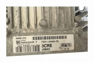 7G9112A650DE Блок управления двигателем Ford Mondeo 4 Арт e12241815, вид 1