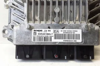 HW9655041480 Блок управления двигателем Citroen C5 1 Арт e12241391, вид 4