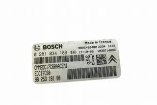 9806460480 Блок управления двигателем Citroen Berlingo 2  Арт e12241107, вид 1