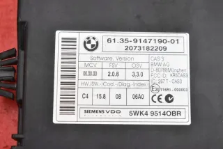 9147190 9147190-01 Блок управления двигателем BMW X5 E70 Арт e12240859, вид 2
