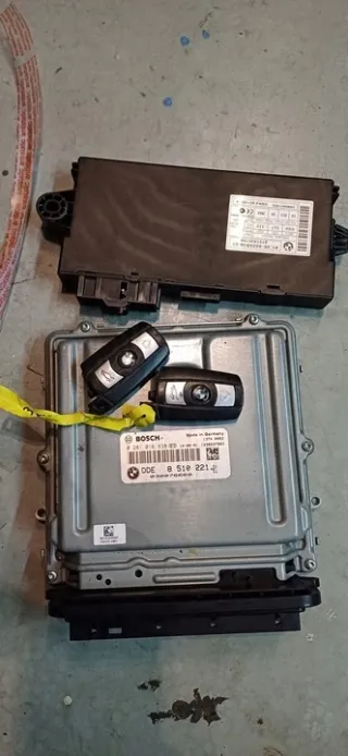 0281016838 8510221 Блок управления двигателем BMW 3 E90/E91/E92/E93 Арт e12239894, вид 1