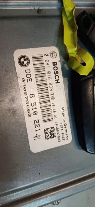 0281016838 8510221 Блок управления двигателем BMW 3 E90/E91/E92/E93 Арт e12239894, вид 2