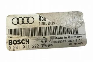 0281011222 Блок управления двигателем Audi A4 B8 Арт e12239036, вид 5