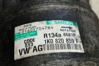 1K0820859F Компрессор кондиционера Skoda Octavia A7 Арт e12235531, вид 2