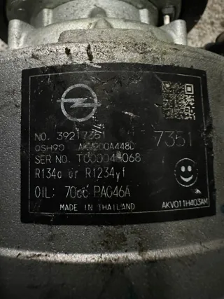 39217351 Компрессор кондиционера Opel Astra K Арт e12234737, вид 2