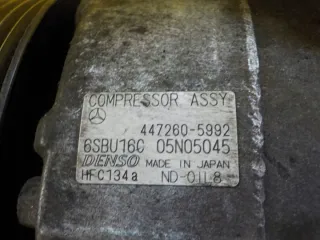 447260-5992 447260 4472605992 13SP52 651924 Компрессор кондиционера Mercedes E C207 Арт e12234546, вид 5