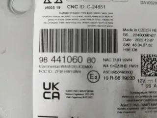 9844106080 Блок навигации Opel Corsa F Арт e12233925, вид 3