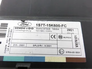 2M5A12A650PE 12220510 Замок зажигания Ford Focus 1 Арт e12222650, вид 9