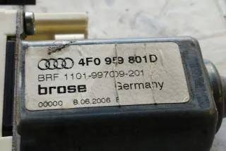 4F0959801D Моторчик стеклоподъемника Audi A4 B7 Арт e12217411, вид 1