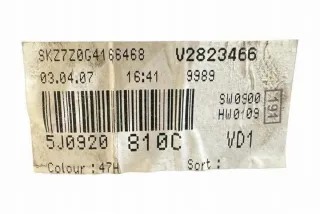 5J0920810C Щиток приборов (приборная панель) Skoda Fabia 2 Арт e12215123, вид 6