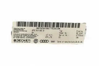 4F0920900N Щиток приборов (приборная панель) Audi A6 C6 (S6,RS6) Арт e12213778, вид 1