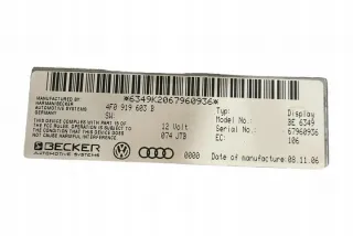 5550007301 Щиток приборов (приборная панель) Audi A6 C6 (S6,RS6) Арт e12213768, вид 11