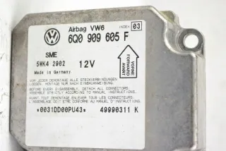 6Q0909605F Блок AirBag Volkswagen Golf 4 Арт e12213458, вид 2