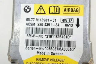 9118931 Блок AirBag BMW 5 E60/E61 Арт e12212998, вид 3