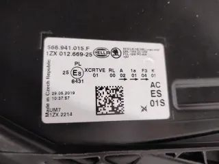 566941015F Фара левая Skoda Kodiaq Арт e12209915, вид 3