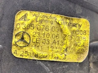 0305076001 LORK-1830-18510 Фара противотуманная левая Mercedes B W245 Арт e12206621, вид 4