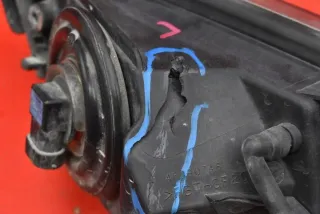 51775550 Фара противотуманная левая Lancia Delta 3 Арт e12206612, вид 5