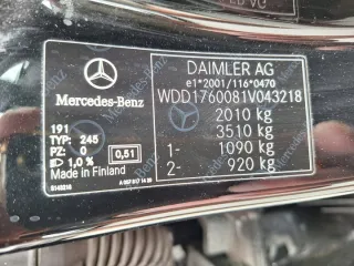 2012-2015 Фонарь задний левый Mercedes A W176 Арт e12205458, вид 11