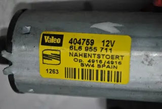 6L6955711 Моторчик стеклоочистителя фар Seat Ibiza 3 Арт e12204157, вид 4