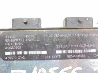 9650359580 R04080035B Блок управления двигателем Peugeot Partner 1 Арт e12201760, вид 4