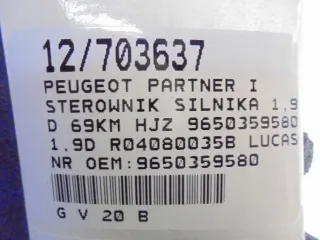 9650359580 R04080035B Блок управления двигателем Peugeot Partner 1 Арт e12201760, вид 5