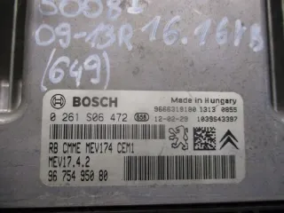  0261S06472 9666319180 09-13r Блок управления двигателем Peugeot 5008 Арт e12201748, вид 3