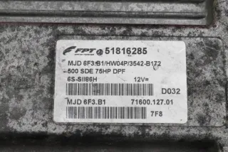 51816285 Блок управления двигателем Fiat 500 2 Арт e12200750, вид 7
