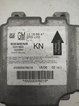 13186947 Блок AirBag Opel Vectra C  Арт e12193514, вид 2