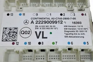 X253, A2229009912 Блок управления (другие) Mercedes GLC X253 Арт e12191816, вид 4