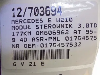 0175457532 2,2CDI 0265109056 Блок управления (другие) Mercedes E W210 Арт e12191786, вид 5