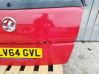 2008-2014 Крышка багажника (дверь 3-5) Opel Zafira B Арт e12189017, вид 7
